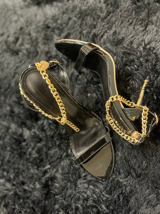 Chained Anklet Heels