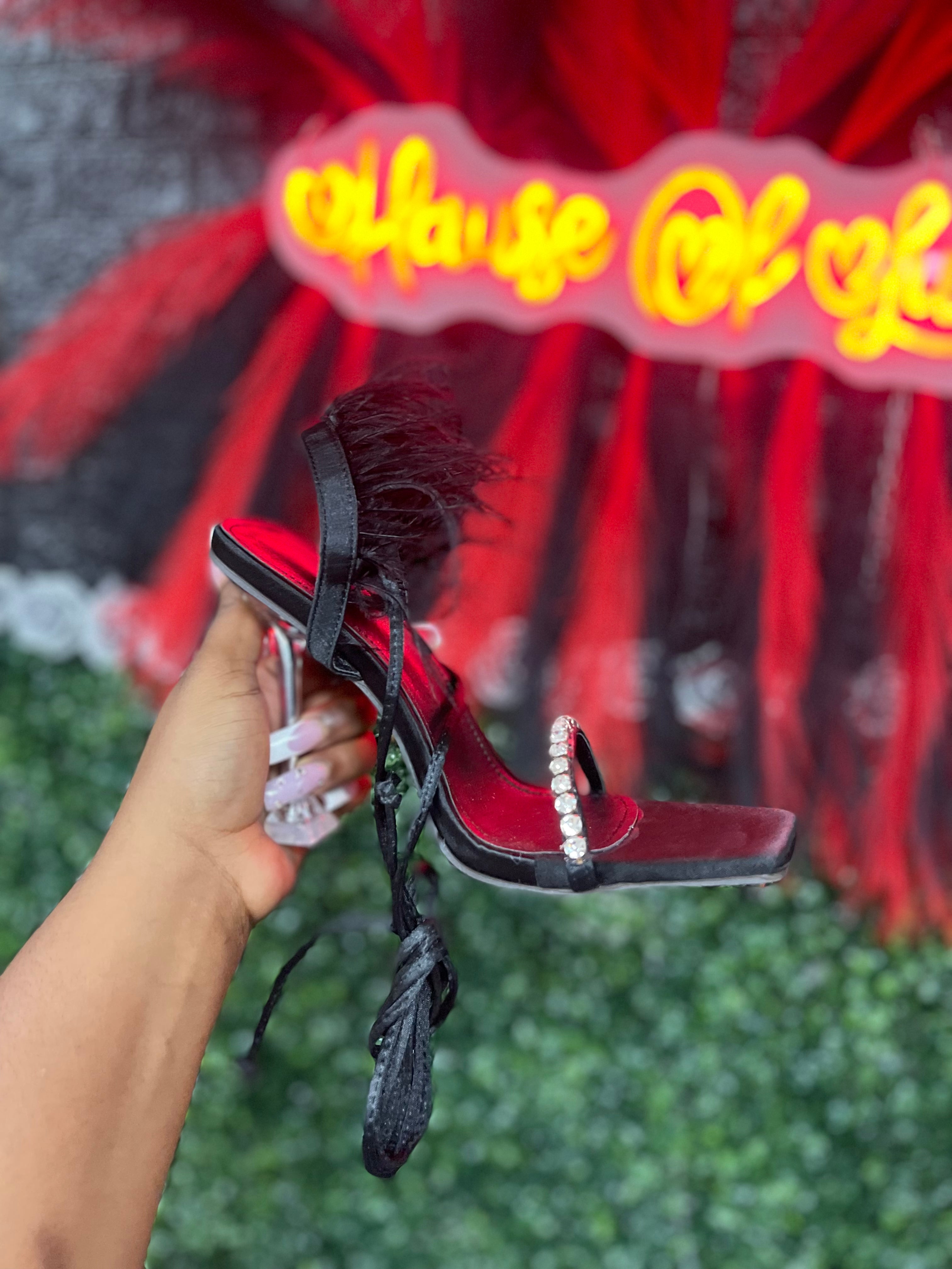 Feathered Heels