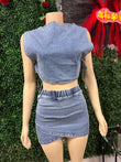Mariah Denim Set