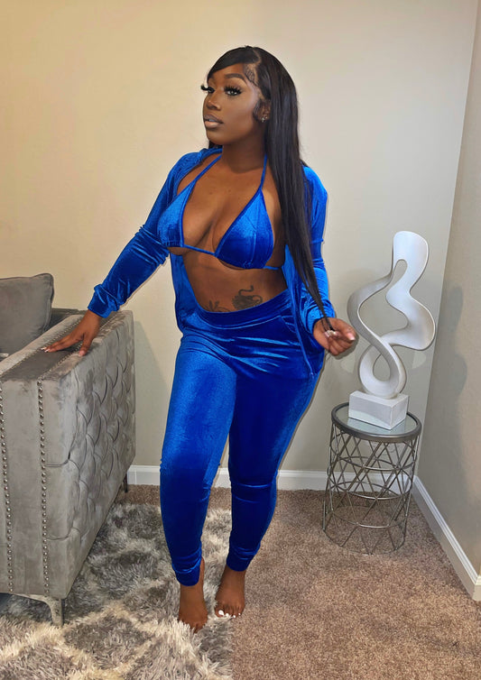 Velvet Three Piece Set